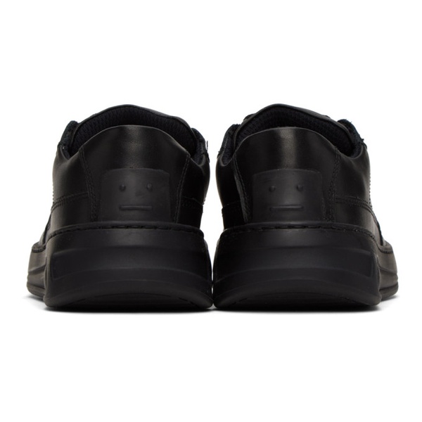 아크네스튜디오 아크네 스튜디오 Acne Studios Black Perforated Sneakers 231129F128004