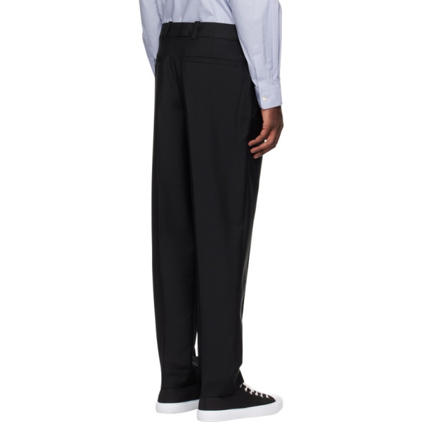 아크네스튜디오 아크네 스튜디오 Acne Studios Black Tailored Trousers 231129M191035