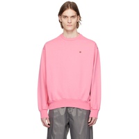 아크네 스튜디오 Acne Studios Pink Relaxed-Fit Sweatshirt 231129M201011