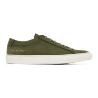 Common Projects Khaki Achilles Sneakers 231133M237010