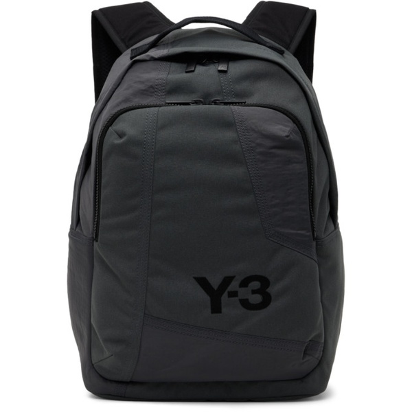  Y-3 Gray Classic Backpack 231138M166006