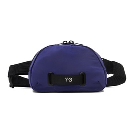 Y-3 Blue Crossbody Belt Bag 231138M171001