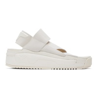 Y-3 White Rivalry Sandals 231138M234001