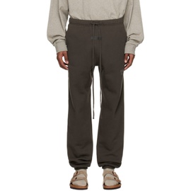 에센셜 Essentials Gray Drawstring Sweatpants 231161M190018