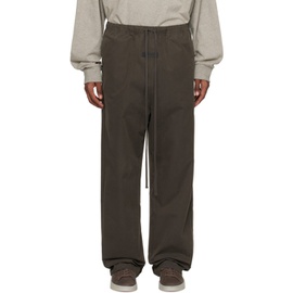 피어오브갓 Fear of God 에센셜 ESSENTIALS Gray Relaxed Trousers 231161M191009