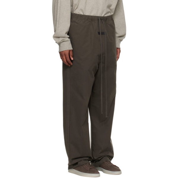  피어오브갓 Fear of God 에센셜 ESSENTIALS Gray Relaxed Trousers 231161M191009