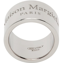 메종마르지엘라 Maison Margiela Silver Thick Band Ring 231168F024013