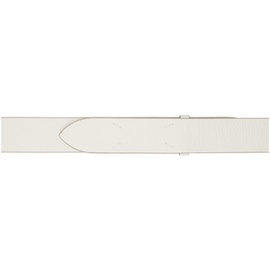 메종마르지엘라 Maison Margiela 오프화이트 Off-White Leather Belt 231168M131012