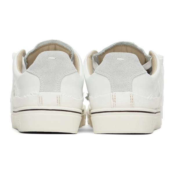 메종마르지엘라 메종마르지엘라 Maison Margiela White New Evolution Sneakers 231168M237018
