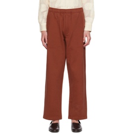 보디 Bode Brown Three-Pocket Sweatpants 231169M190000