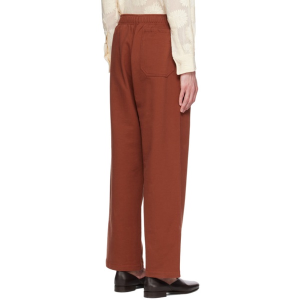  보디 Bode Brown Three-Pocket Sweatpants 231169M190000