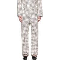 보디 Bode 오프화이트 Off-White Petit Motifs Pyjama Pants 231169M191009