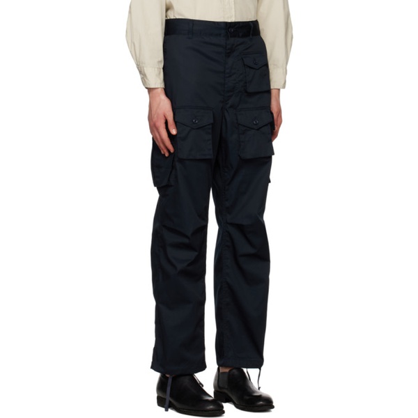  엔지니어드가먼츠 Engineered Garments Navy Bellows Pockets Cargo Pants 231175M188001