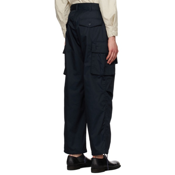  엔지니어드가먼츠 Engineered Garments Navy Bellows Pockets Cargo Pants 231175M188001