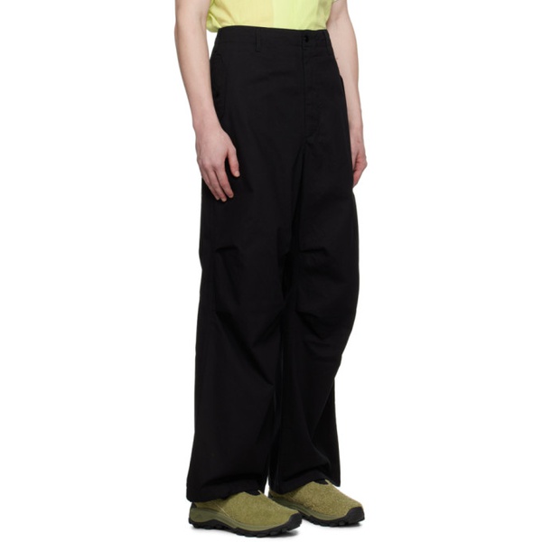  엔지니어드가먼츠 Engineered Garments SSENSE Exclusive Black Trousers 231175M191032