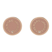마크 제이콥스 Marc Jacobs Rose Gold Medallion Earrings 231190F009002