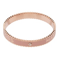 마크 제이콥스 Marc Jacobs Rose Gold & Pink The Medallion Cuff Bracelet 231190F020002