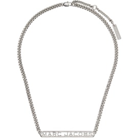 마크 제이콥스 Marc Jacobs Silver The Monogram Chain Necklace 231190F023001