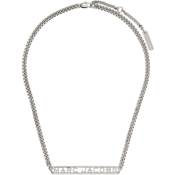 마크제이콥스 마크 제이콥스 Marc Jacobs Silver The Monogram Chain Necklace 231190F023001