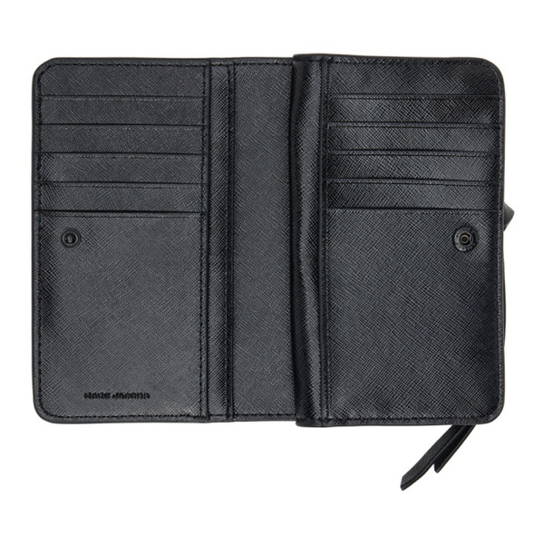 마크제이콥스 마크 제이콥스 Marc Jacobs Black The Snapshot Compact Wallet 231190F040009