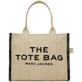 마크 제이콥스 Marc Jacobs Beige The Jacquard Large Tote Bag Tote 231190F049009
