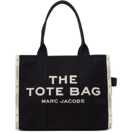 마크 제이콥스 Marc Jacobs Black The Jacquard Large Tote 231190F049010