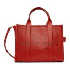 마크 제이콥스 Marc Jacobs Red The Leather Medium Tote Bag Tote 231190F049013