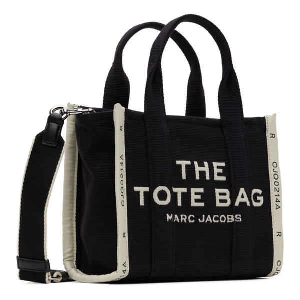 마크제이콥스 마크 제이콥스 Marc Jacobs Black The Jacquard Small Tote 231190F049039