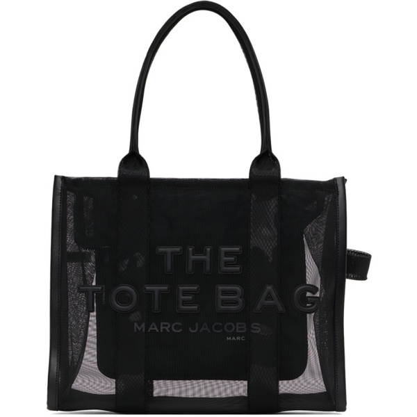마크제이콥스 마크 제이콥스 Marc Jacobs Black Large Mesh The Tote Bag Tote 231190F049109