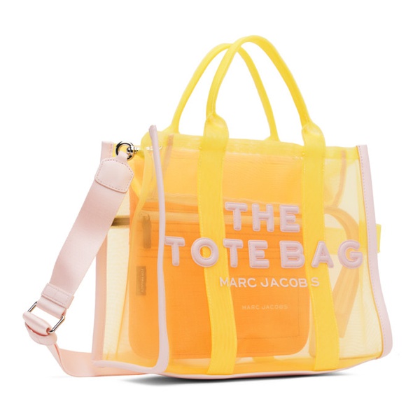 마크제이콥스 마크 제이콥스 Marc Jacobs Yellow & Pink Medium The Tote Bag Tote 231190F049114