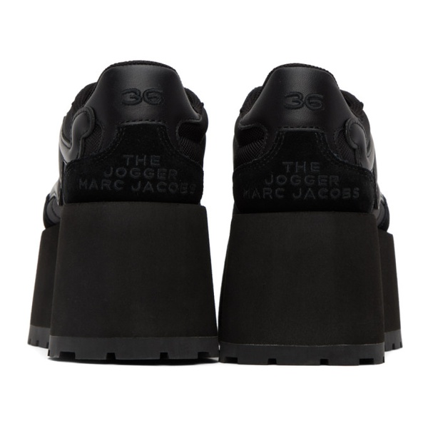 마크제이콥스 마크 제이콥스 Marc Jacobs Black The Platform Jogger Sneakers 231190F128000