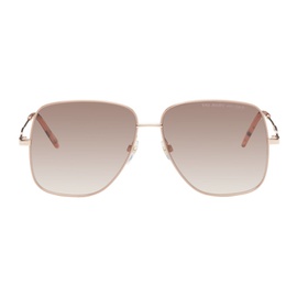 마크 제이콥스 Marc Jacobs Rose Gold Aviator Sunglasses 231190M134010