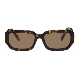 마크 제이콥스 Marc Jacobs Tortoiseshell Square Sunglasses 231190M134016