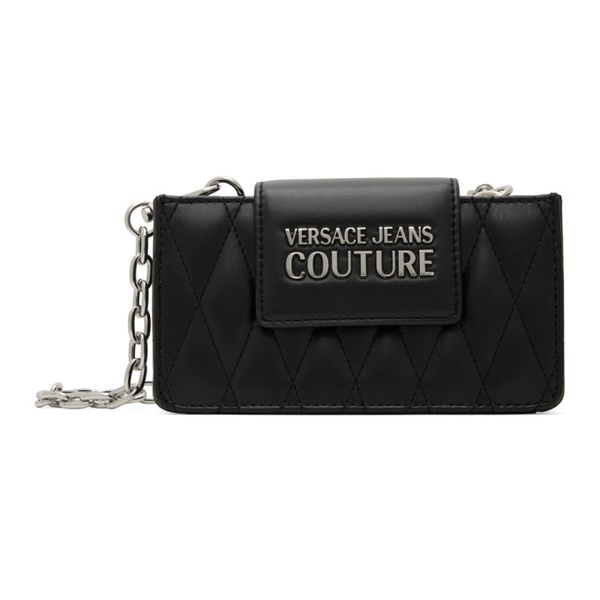 베르사체 베르사체 진 꾸뛰르 베르사체 Versace Jeans Couture Black Loop Bag 231202F048056