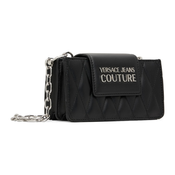 베르사체 베르사체 진 꾸뛰르 베르사체 Versace Jeans Couture Black Loop Bag 231202F048056