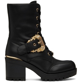 베르사체 진 꾸뛰르 베르사체 Versace Jeans Couture Black Mia Boots 231202F113001