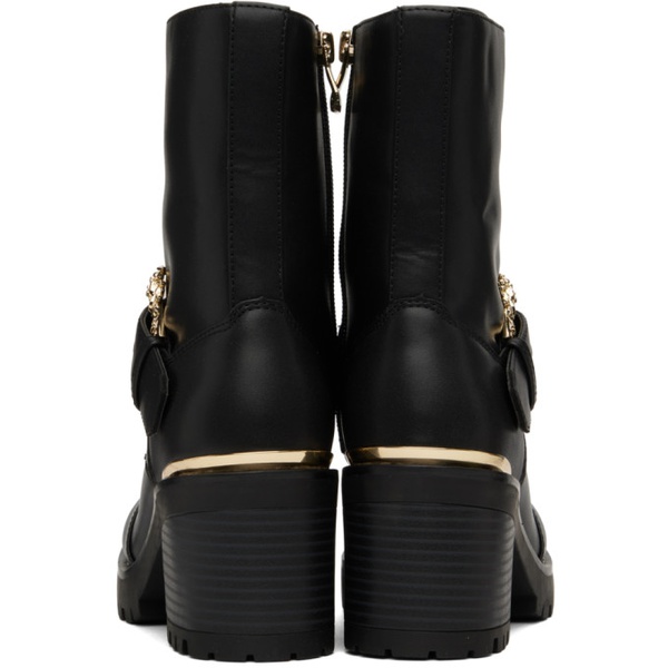 베르사체 베르사체 진 꾸뛰르 베르사체 Versace Jeans Couture Black Mia Boots 231202F113001