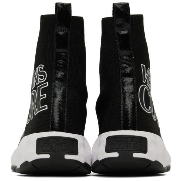 베르사체 베르사체 진 꾸뛰르 베르사체 Versace Jeans Couture Black Atom Sneakers 231202F127000