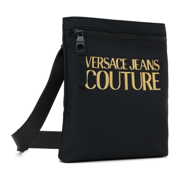 베르사체 베르사체 진 꾸뛰르 베르사체 Versace Jeans Couture Black Logo Couture Bag 231202M170015
