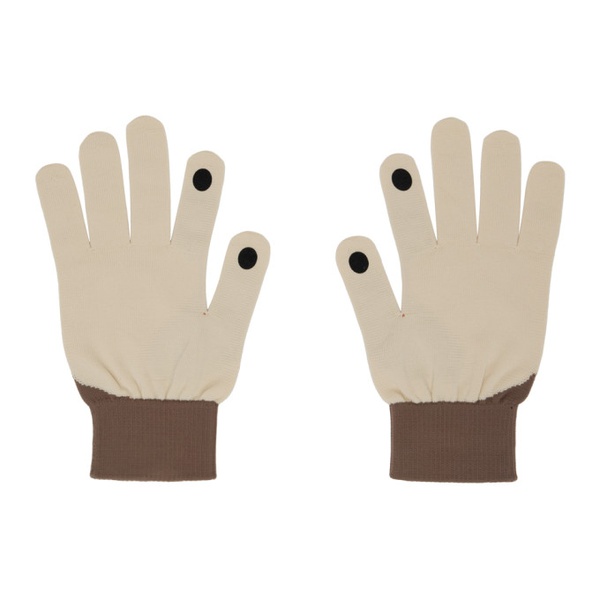  로아 ROA 오프화이트 Off-White Graphic Gloves 231204F012001