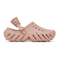Crocs Pink Echo Slides 231209F121047