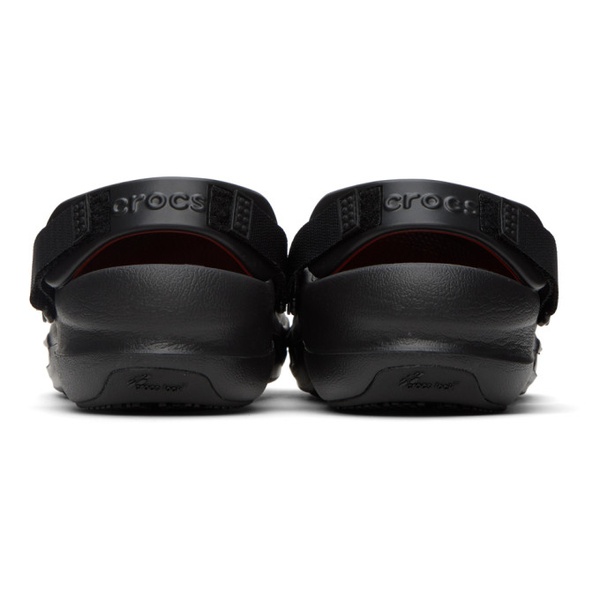 크록스 Crocs Black Bistro Pro LiteRide Clogs 231209M234012