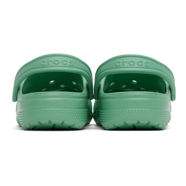 크록스 Crocs Green Classic Clogs 231209M234023
