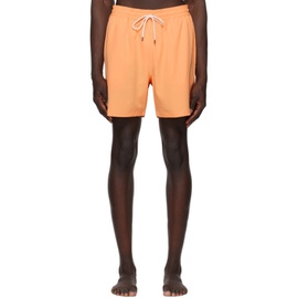 폴로 랄프 로렌 Polo Ralph Lauren Orange Embroidered Swim Shorts 231213M208009