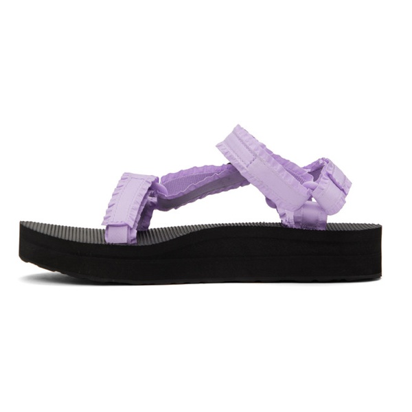테바 Teva Purple Adorn Midform Universal Sandals 231232F124052