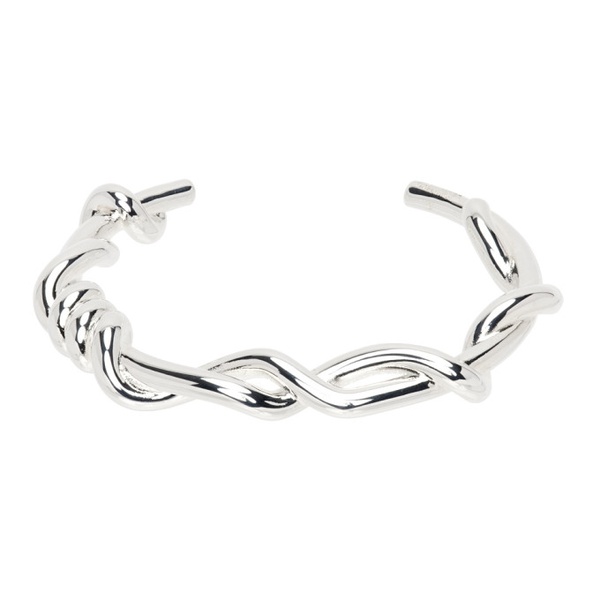질샌더 질샌더 Jil Sander Silver Knots Bracelet 231249F020001