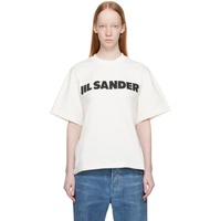 질샌더 Jil Sander 오프화이트 Off-White Printed T-Shirt 231249F110000