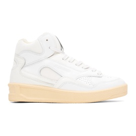 질샌더 Jil Sander White High-Top Sneakers 231249F127001