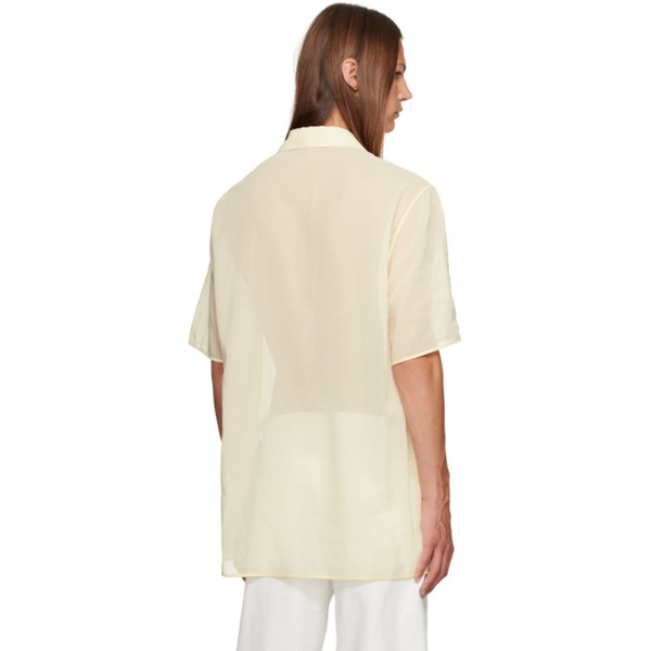 질샌더 질샌더 Jil Sander 오프화이트 Off-White Spread Collar Shirt 231249M192008