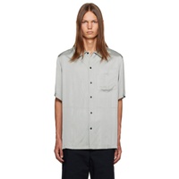 질샌더 Jil Sander Gray Spread Collar Shirt 231249M192015